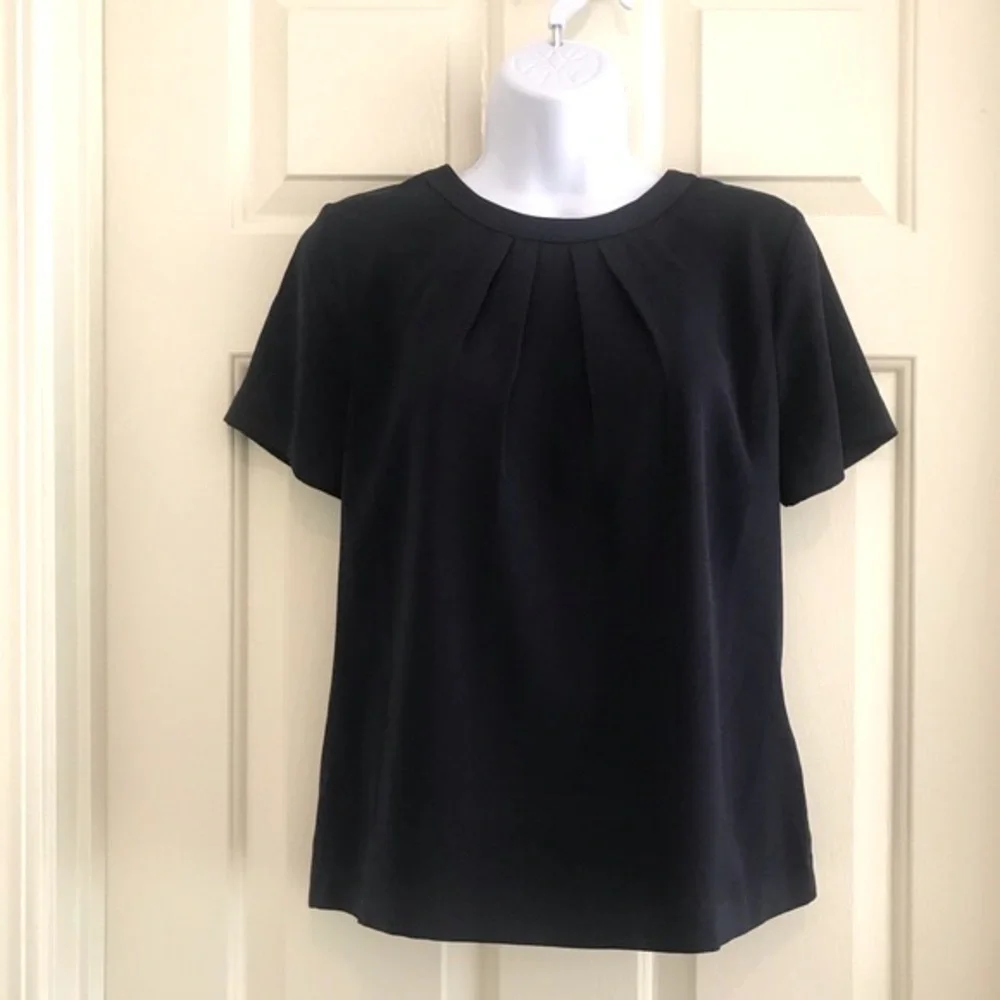 J. Crew Factory Keyhole Open Back Blouse MP_2